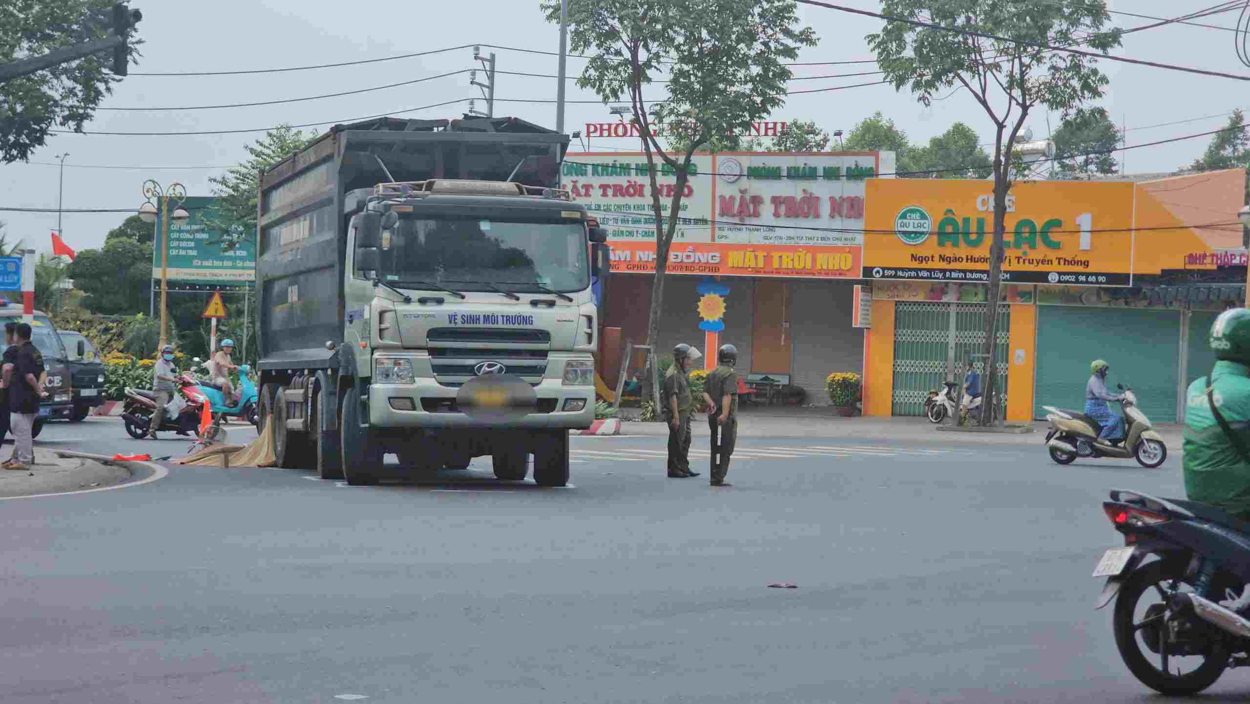 Hiện trường vụ tai nạn. Ảnh: Đình Trọng