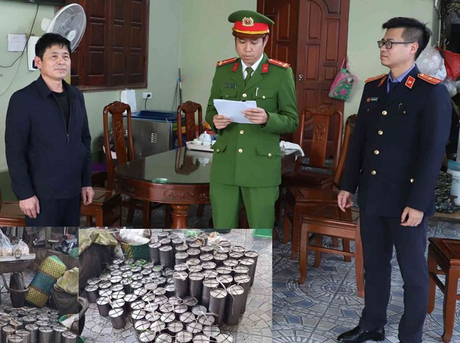 Khởi tố đối tượng ở Ninh Bình sử dụng chất cấm để làm hơn 2,5 tạ giò, chả