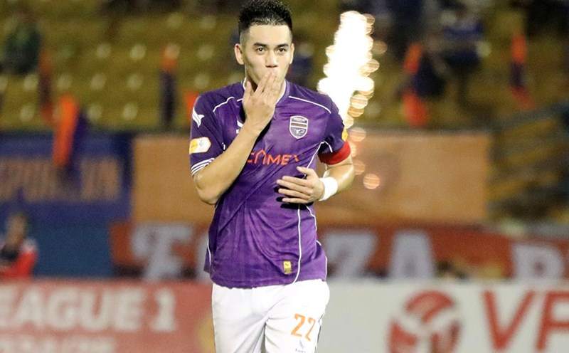 Striker Nguyen Tien Linh. Photo: Thanh Vu