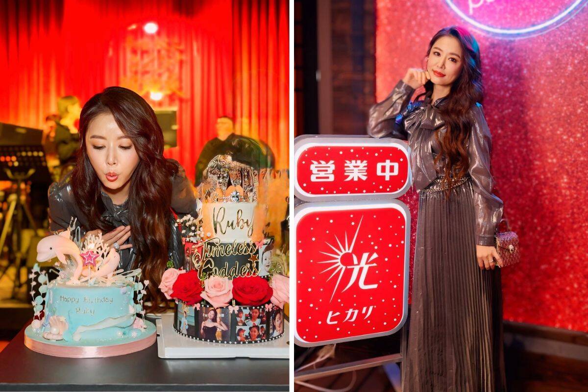 Trạng thái Lâm Tâm Như trong buổi tiệc sinh nhật gần đây. Ảnh: Xinhua