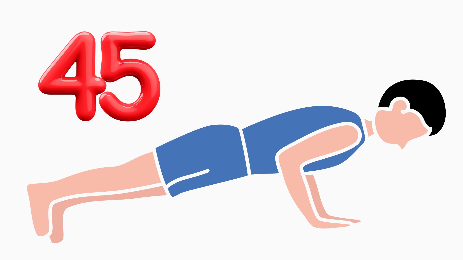 Push-ups are good exercises for health. Graphics: Thanh Thanh