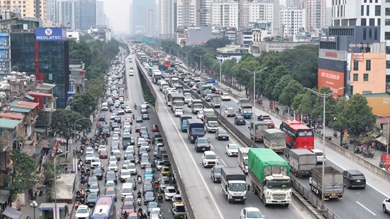 Tet is coming, raising awareness to ensure traffic safety. Photo: Minh Hanh