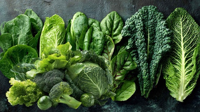 Magnesium is a good food for health. Dark green leafy vegetables will contain a lot of magnesium. Graphic photo: Huong Son