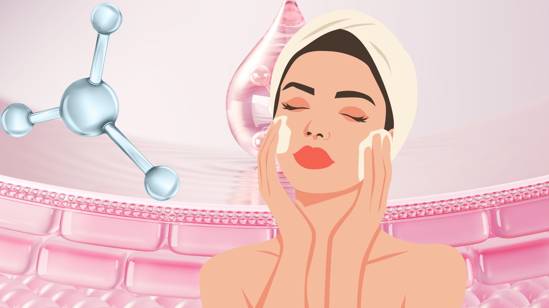 Collagen helps skin become more beautiful, drinking green tea regularly also helps produce collagen. Graphic photo: Huong Son