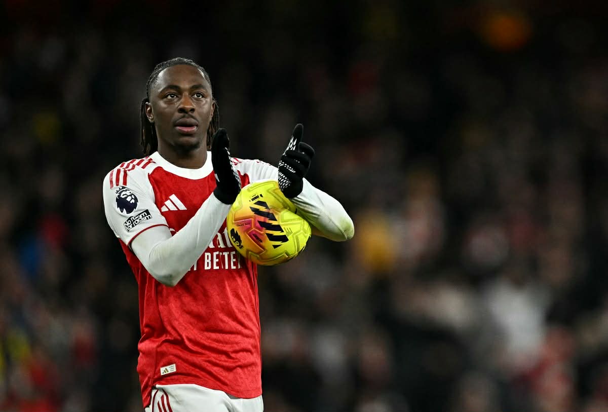 Eze is still struggling to compete for a position at Arsenal. Photo: AFP