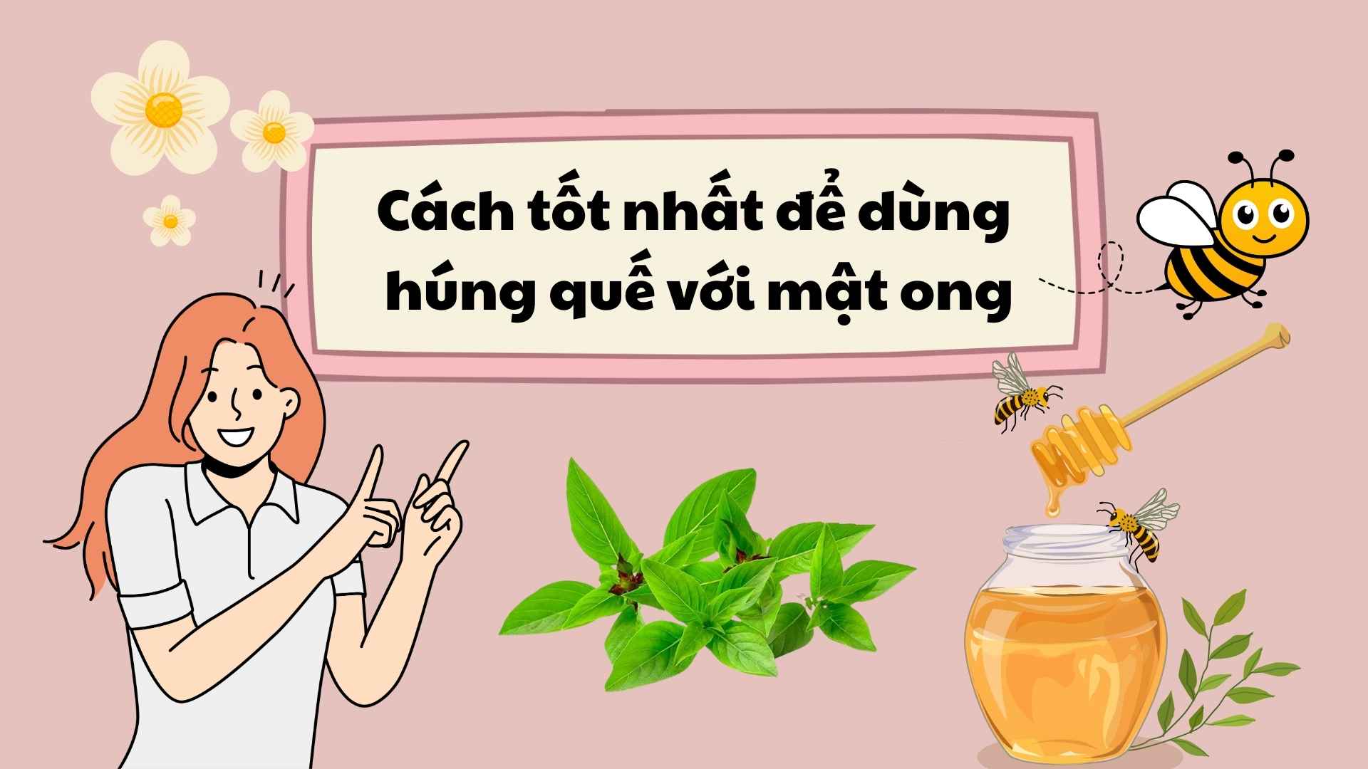 The best way to use basil with honey