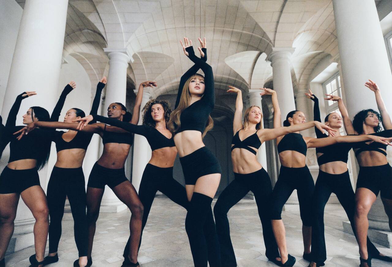 Video quảng bá chiến dịch Nike x Skims của Lisa gây bão. Ảnh: Lotte