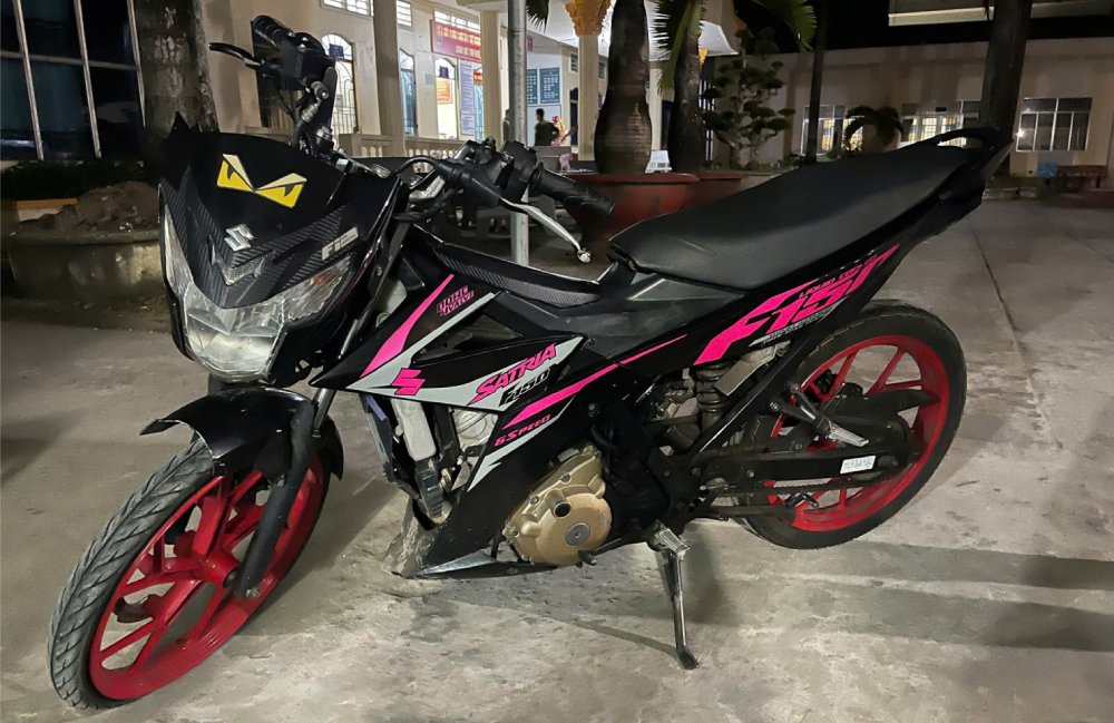 Công an đã bắt giữ đối tượng trộm xe khi đang trên đường tẩu thoát. Ảnh: CACC