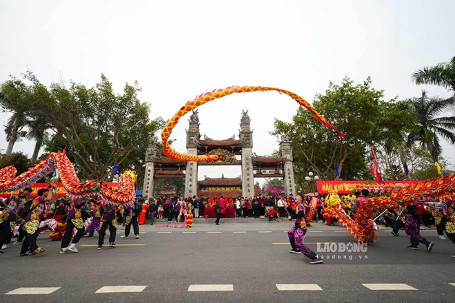 Tran Temple Festival 2026 takes place from May 1st. 3. Photo: Van Huu