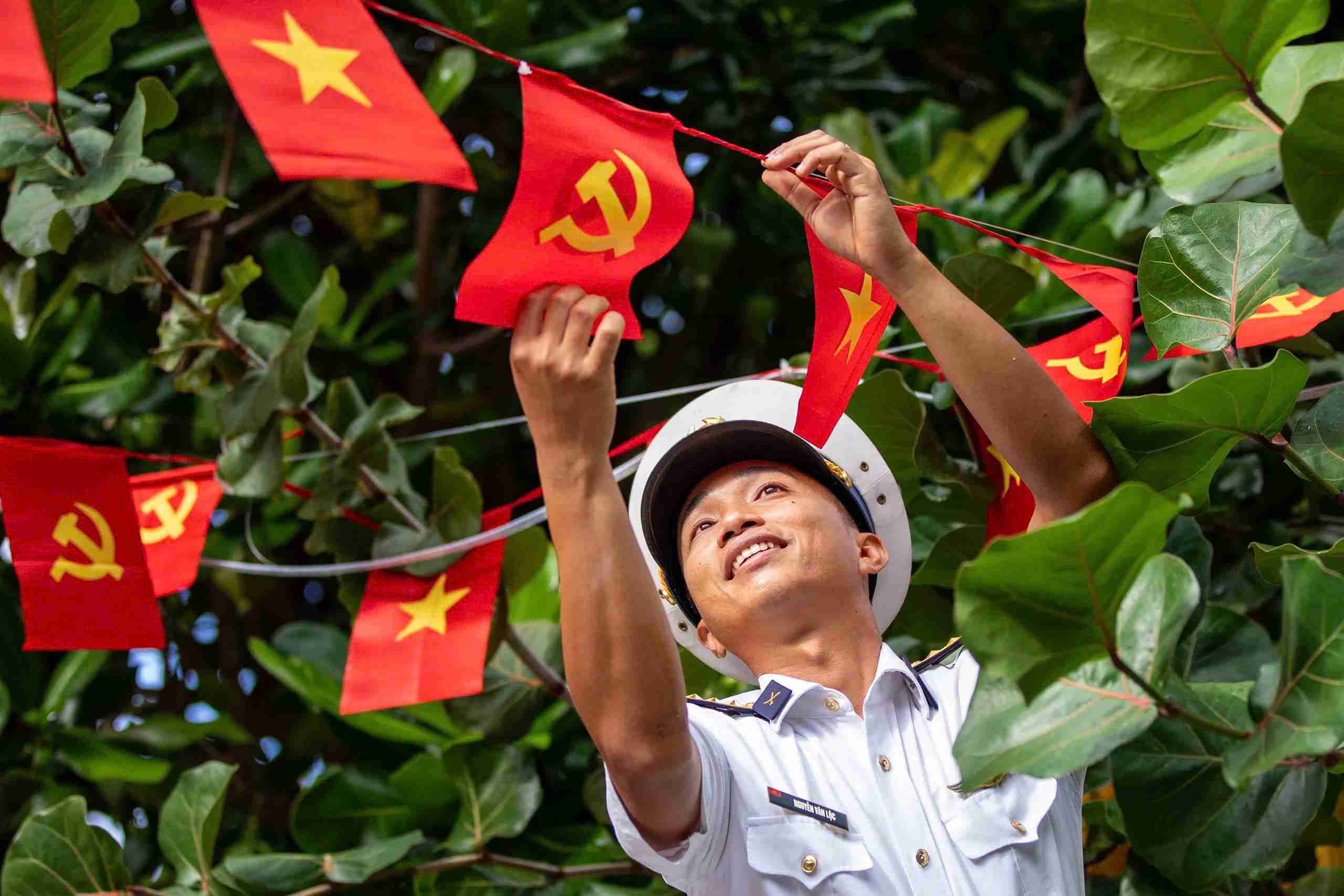 Spring returns to the islands in Truong Sa. Photo: Doan Truong