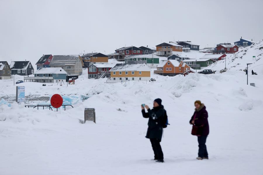 Scene of the capital Nuuk, Greenland, an autonomous territory of Denmark. Photo: Xinhua