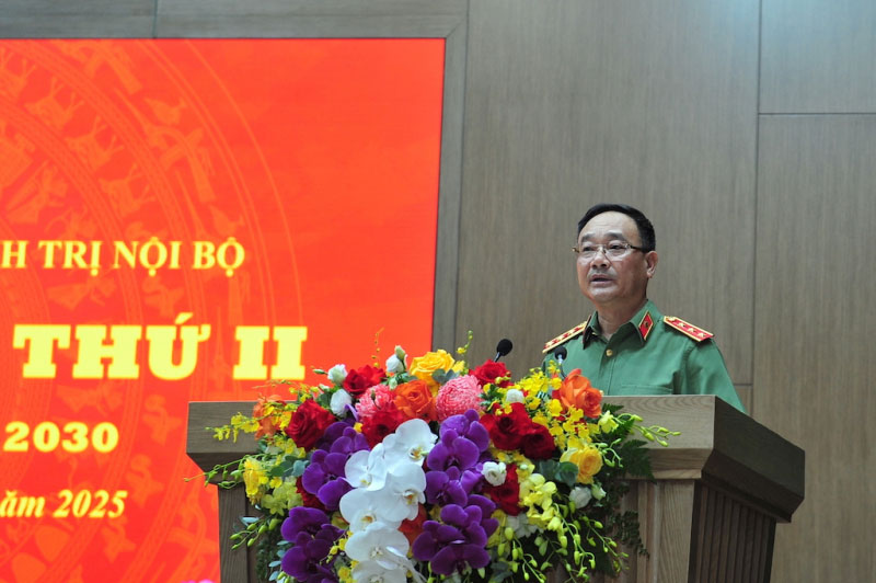 Thứ trưởng Bộ Công an Phạm Thế Tùng vừa có thư khen gửi Công an tỉnh Thanh Hóa. Ảnh: Thế Bảo