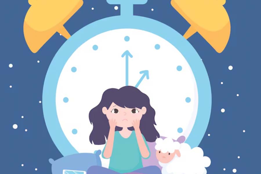 신생아부터 노인까지 연령별 표준 수면 시간. 그래픽: 티엔 년