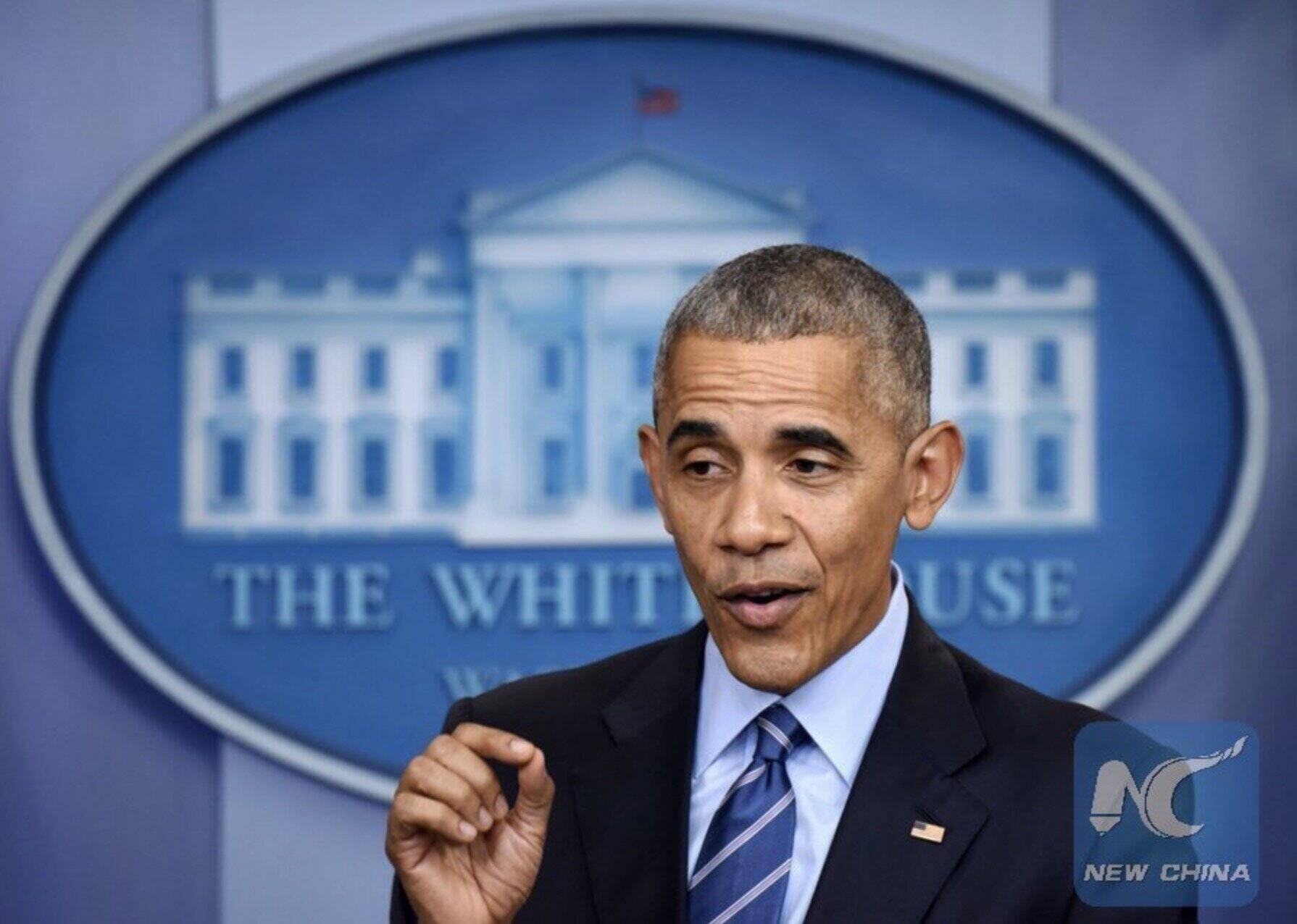 Former US President Barack Obama. Photo: Xinhua