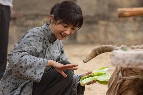 Duong Mich stars in the movie "Sinh Van Vat". Photo: VieON.