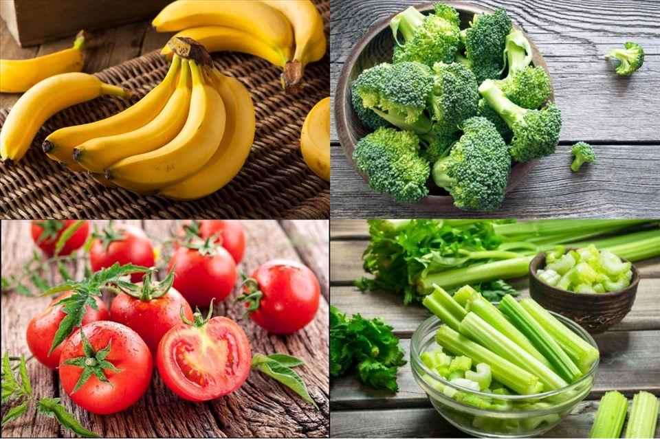 Some foods that can help you lower blood pressure during Tet. Graphics: Anh Nhien