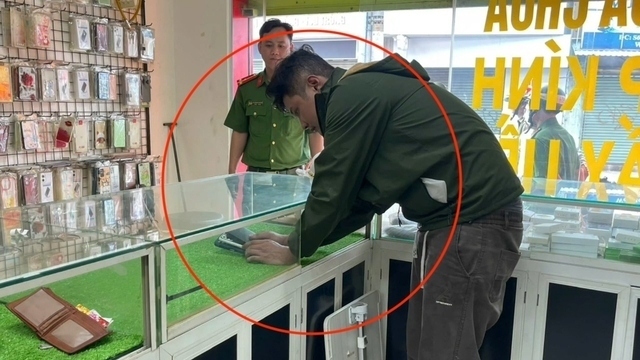 Stealing 51 phones at night, subject arrested after more than 3 hours of committing the crime