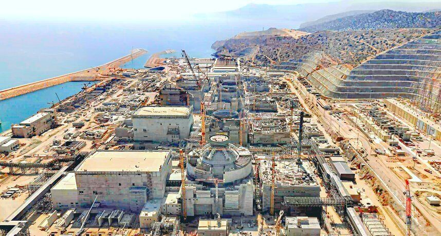 Russian nuclear power project built in Turkey. Akkuyu. Photo: Akkuyu