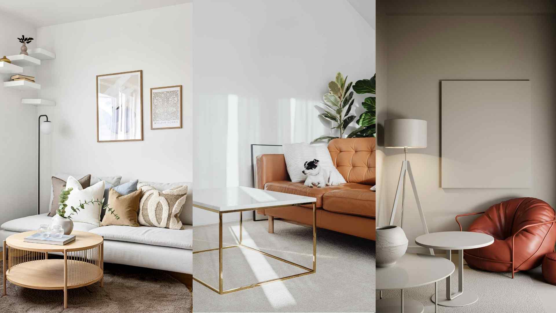 Arranging the living room properly helps make the space more airy and beautiful. Graphics: Ha May