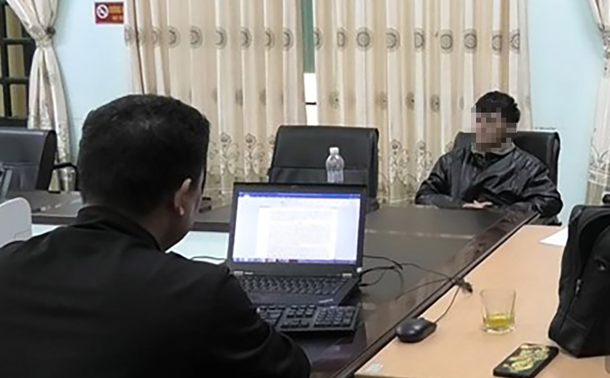 Foreign competent persons requesting to collect evidence by taking online statements must send written requests to the Ministry of Justice. Photo: Trung Dung.