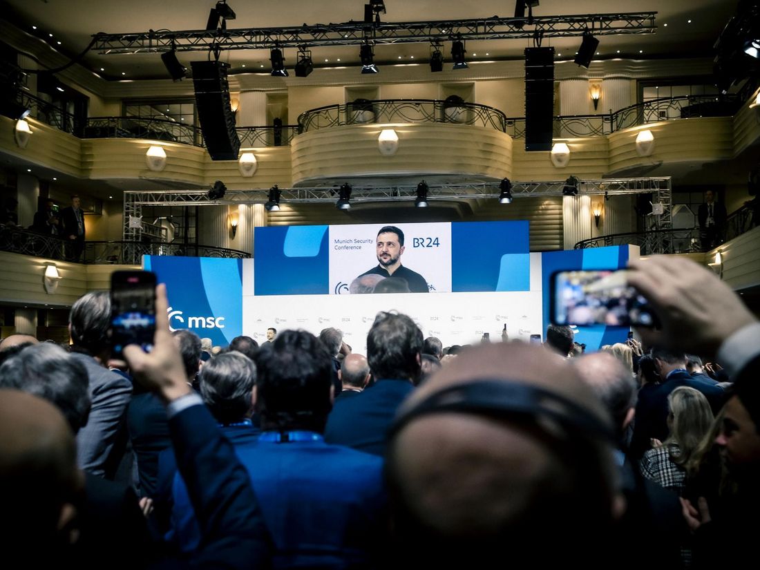 Tổng thống Ukraina Volodymyr Zelensky tại Hội nghị An ninh Munich lần thứ 62 (MSC), diễn ra từ ngày 13 - 15.2.2026. Ảnh: Hội nghị An ninh Munich