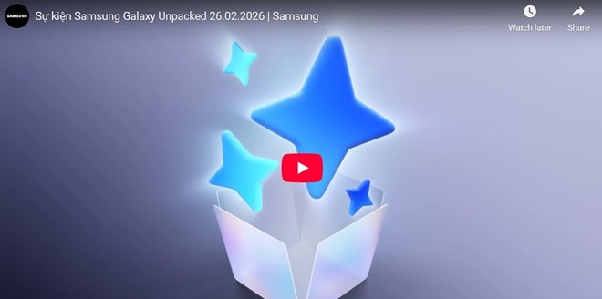 Samsung đã công bố ngày ra mắt dòng điện thoại cao cấp mới Galaxy S26. Ảnh: Samsung