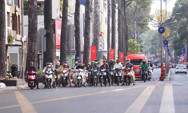 Southern weather is sunny. Photo: Thai Bao