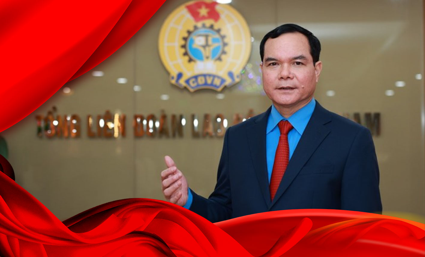 Letter of congratulations for Binh Ngo Spring 2026 from the Chairman of the Vietnam General Confederation of Labor