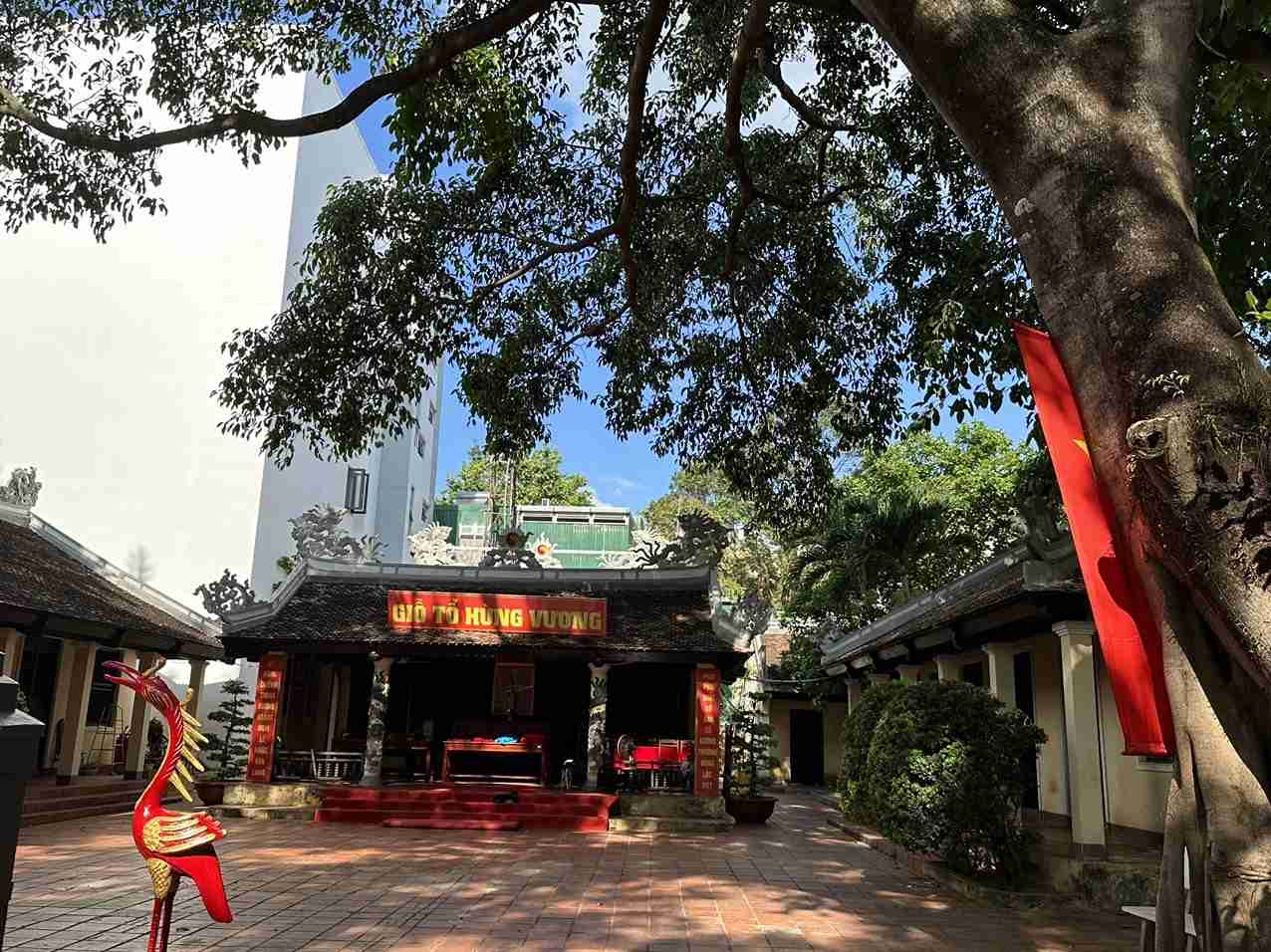 Đình Lạc Giao ở phường Buôn Ma Thuột, tỉnh Đắk Lắk là ngôi đình đầu tiên của người Kinh trên mảnh đất Tây Nguyên. Ảnh: Bảo Lâm