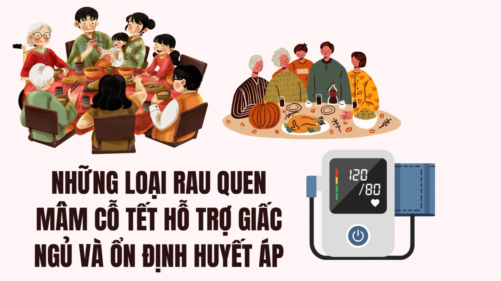 Familiar vegetables on the Tet feast support sleep and stabilize blood pressure