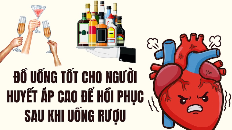 Good drinks for people with high blood pressure to recover after drinking alcohol