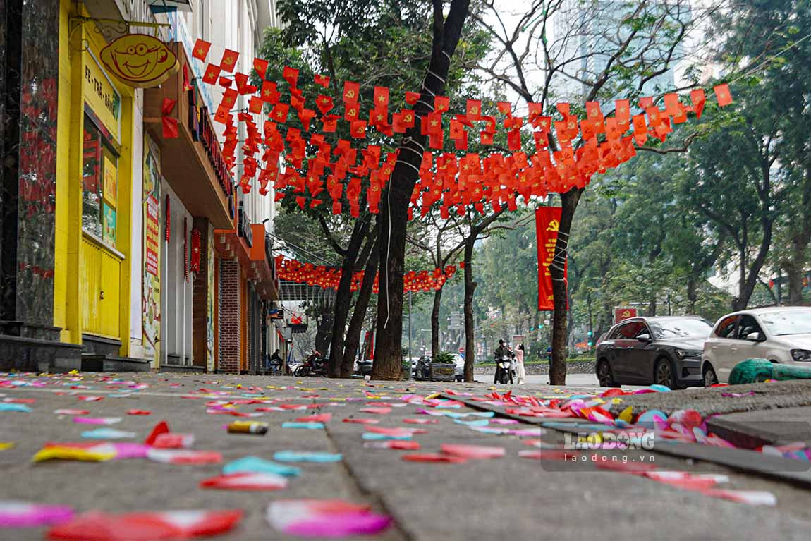 Đường Giảng Võ yên bình lạ thường, không còn cảnh tắc đường chen chúc, khói bụi và kẹt xe.