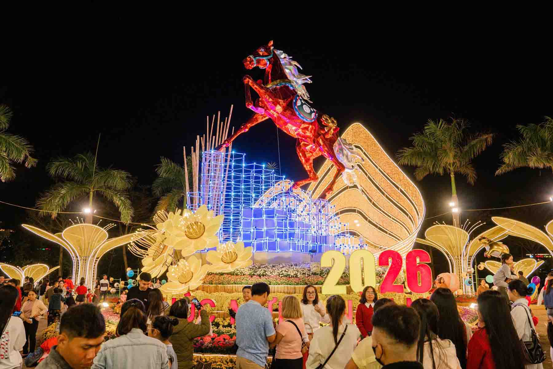 Linh vật Xích mã Thăng Long. Ảnh: Thổ Địa Phú Yên