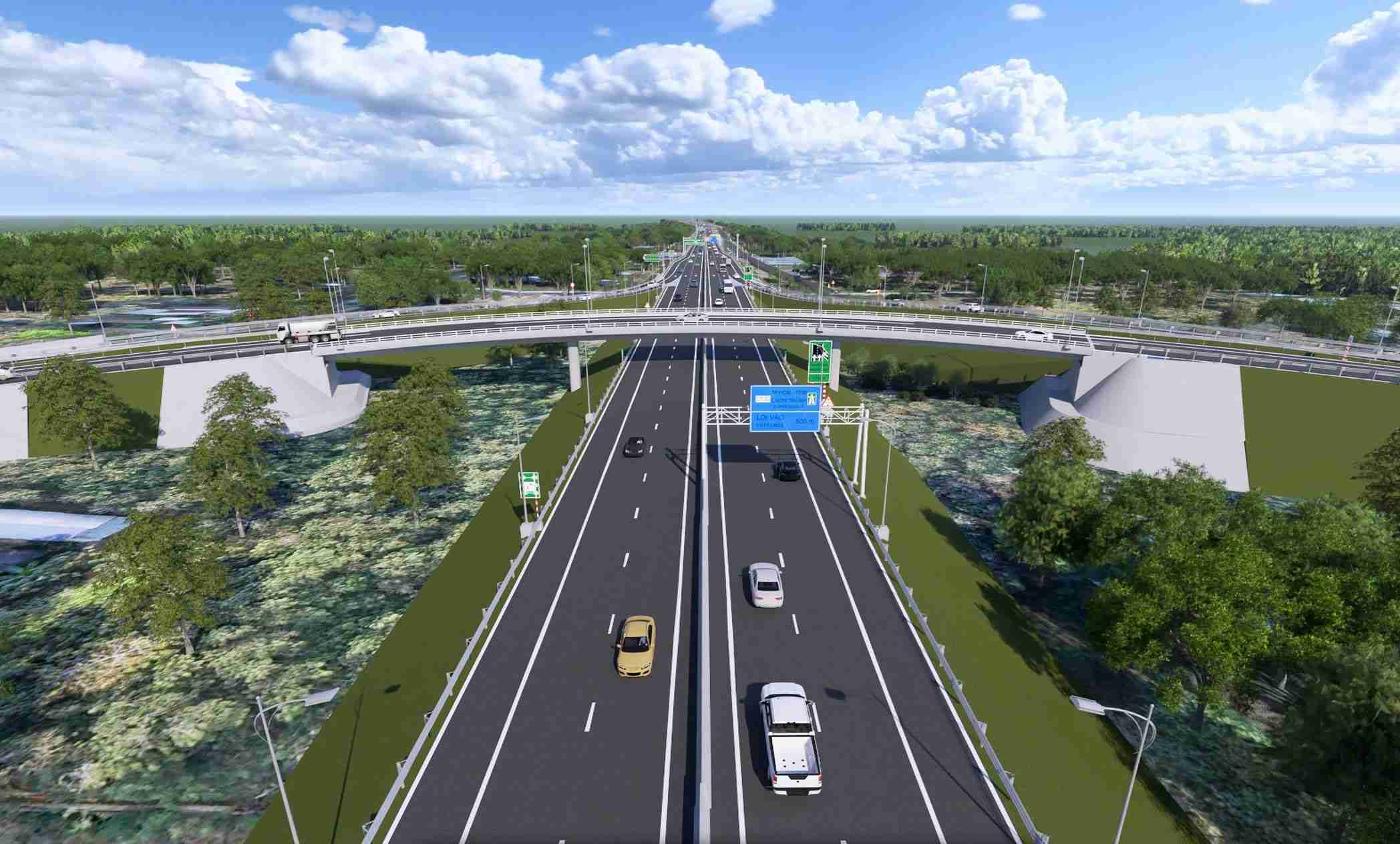 Perspective of Ring Road 4 HCMC. Photo: HCMC Department of Construction