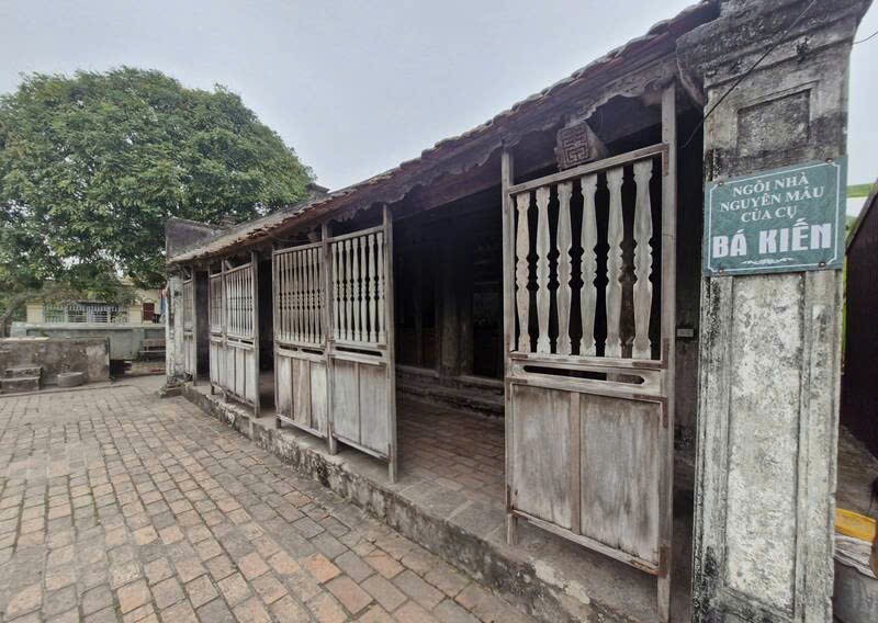  Ngôi nhà nguyên mẫu của cụ Bá Kiến. Ảnh: Thu Giang
