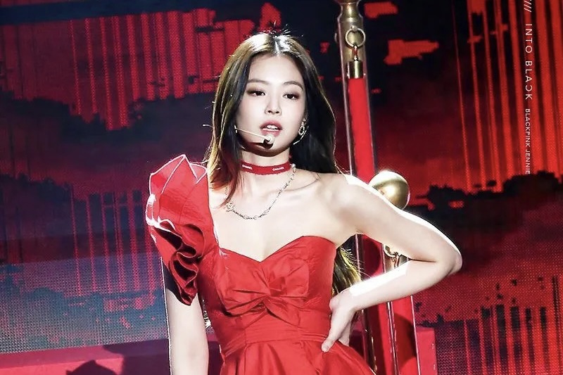Idol singer Jennie (Blackpink). Photo: Lotte