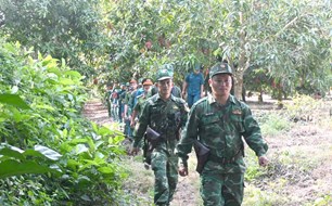 Siết chặt tuyến biên giới An Giang, giữ bình yên dịp Tết