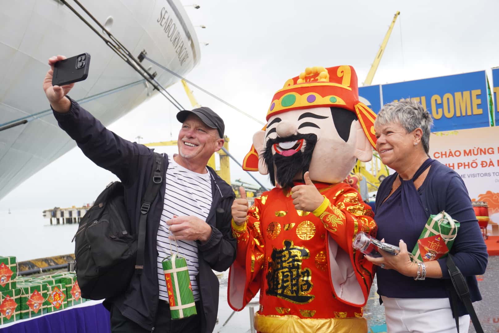 Đà Nẵng đón gần 4.200 khách tàu biển dịp Tết Bính Ngọ 2026. Ảnh: Trần Thi