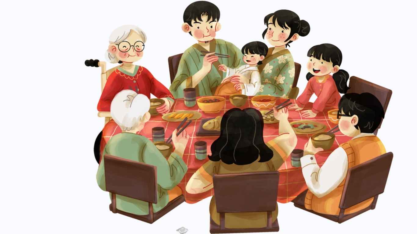 Maintaining family harmony from the role of a modern daughter-in-law. Graphic photo: Hoang Loc.