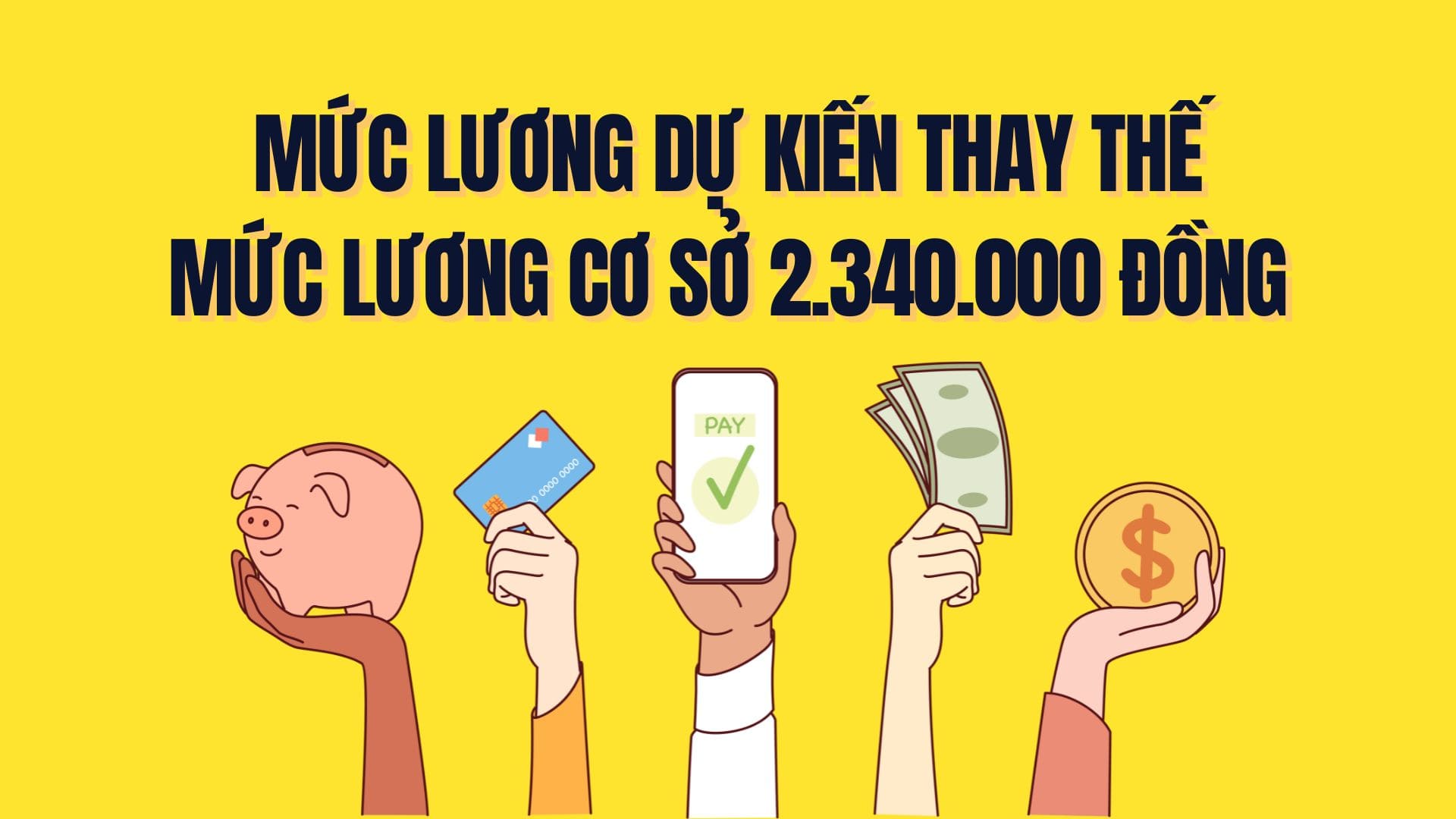 Expected salary level to replace the base salary level 2. 340,000 VND