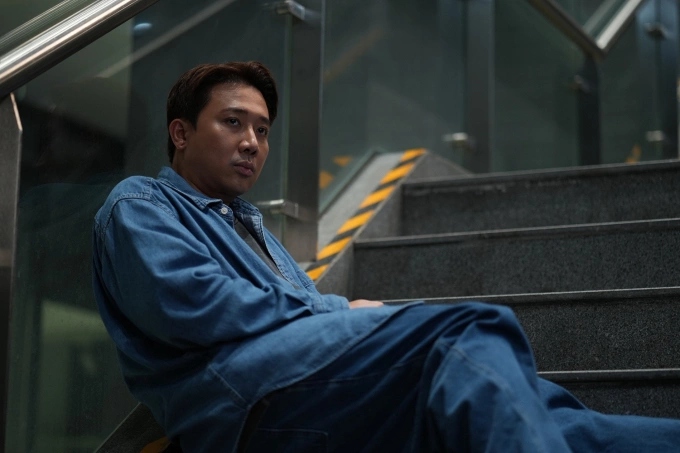 Director Tran Thanh. Photo: Film crew.