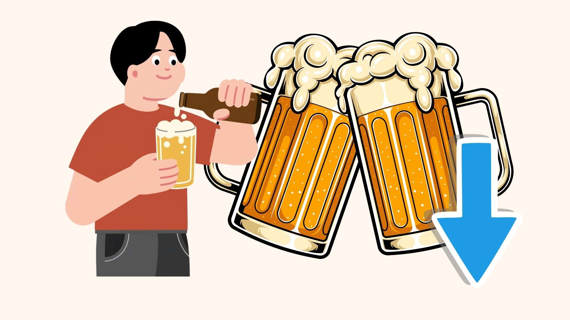 Tips for quickly reducing alcohol concentration after drinking beer and alcohol. Graphics: Linh Dan