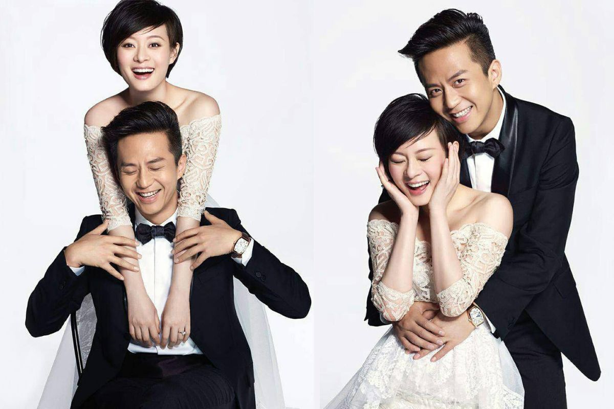 Hành động bảo vệ bà xã của Đặng Siêu được tán dương. Ảnh: Xinhua