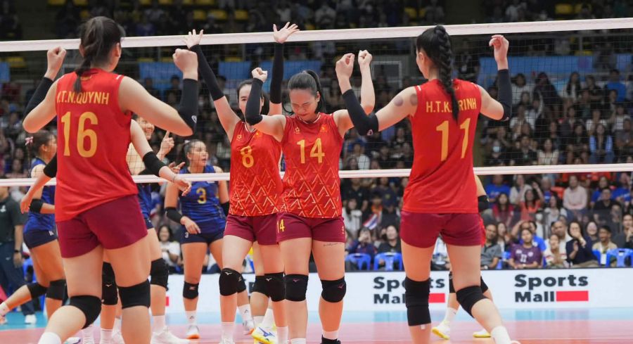The Vietnamese women's volleyball team will continue to be busy in 2026. Photo: VFV