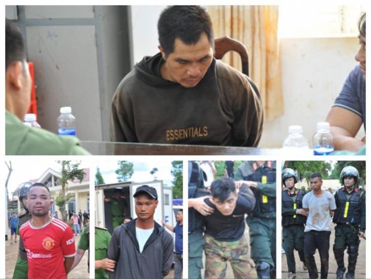 Some subjects related to the incident that occurred in Dak Lak province were arrested. Photo: VNA