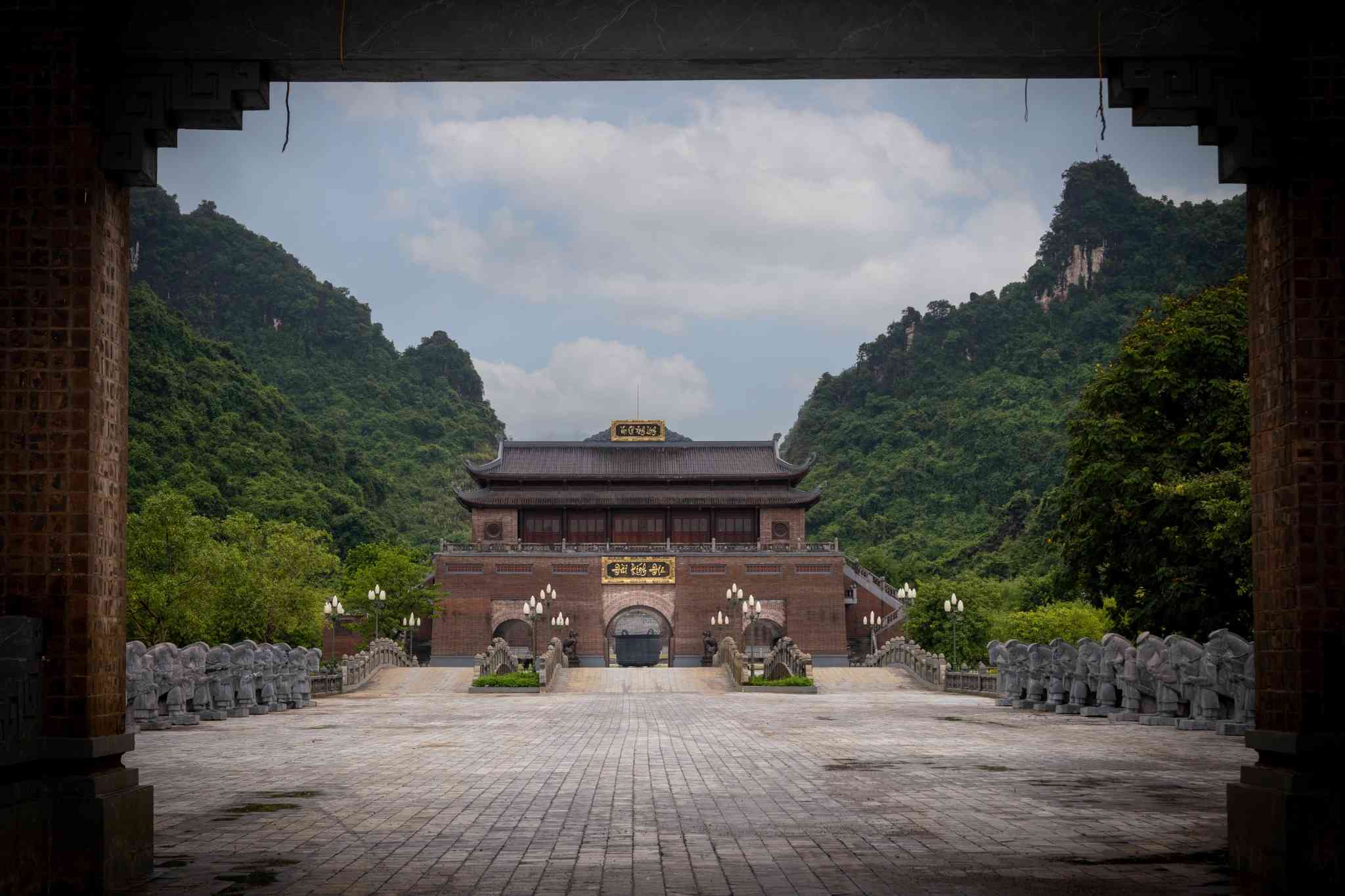 Đàn Kính Thiên tại Ninh Bình vừa được phục dựng lại và hé lộ nhiều bí ẩn. Ảnh: Diệu Anh