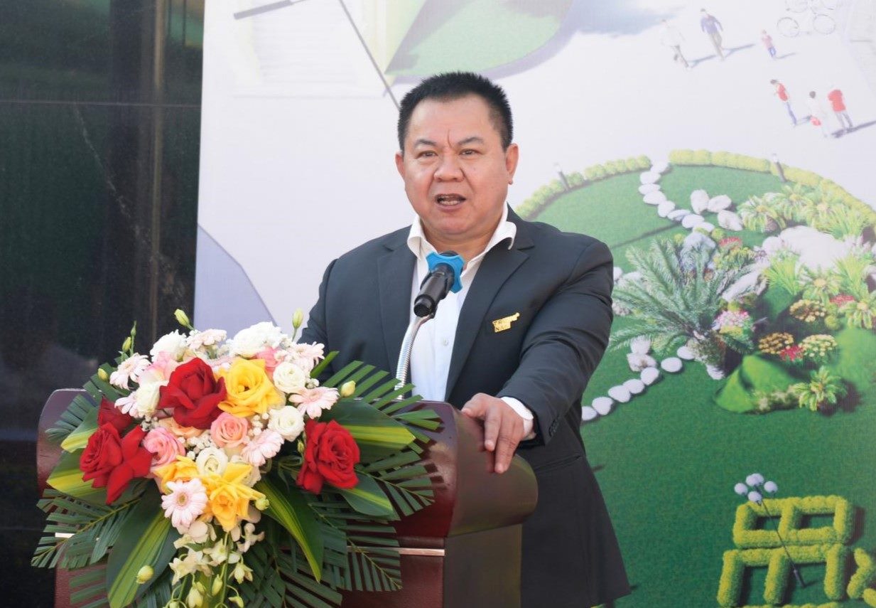 Ông Nguyễn Tâm Tiến - Tổng giám đốc Trungnam Group. Ảnh: Minh Quân