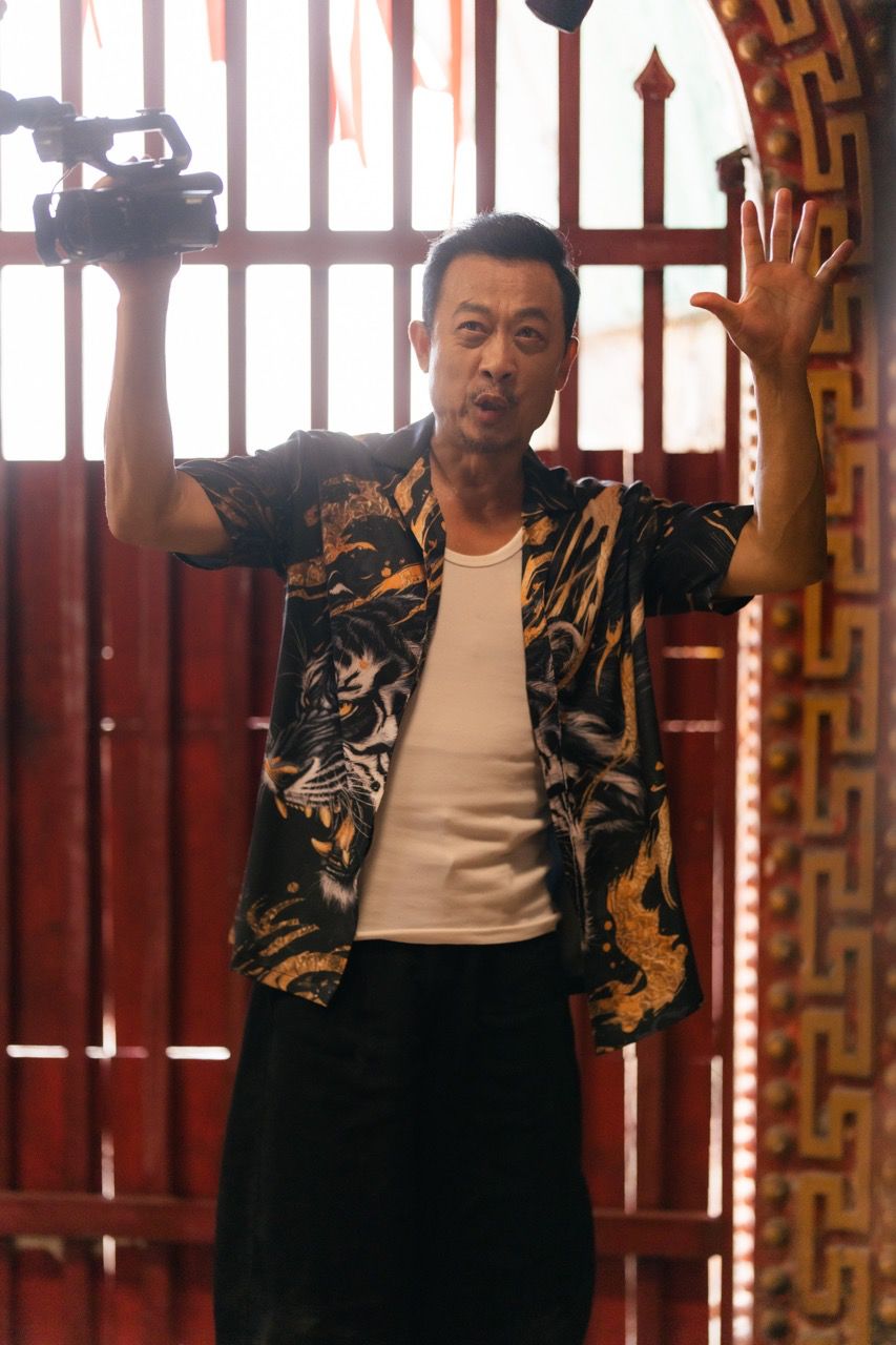 Vân Sơn hiếm hoi đóng phim điện ảnh. Ảnh: Đoàn phim.