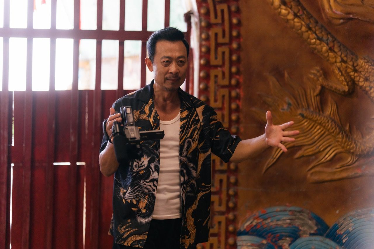 Danh hài Vân Sơn. Ảnh: Đoàn phim.