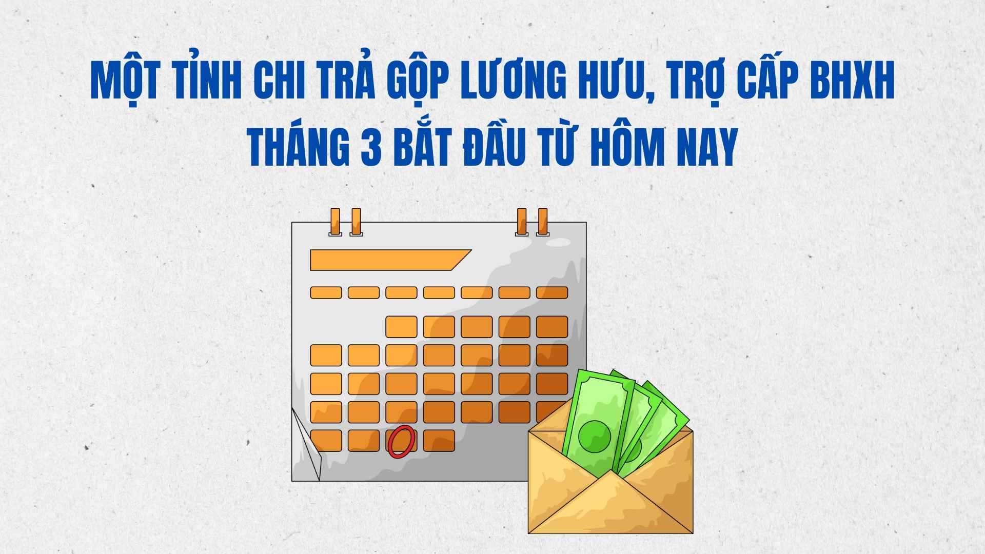 Une province verse des pensions de retraite et des allocations d'assurance sociale combinées en mars à partir d'aujourd'hui